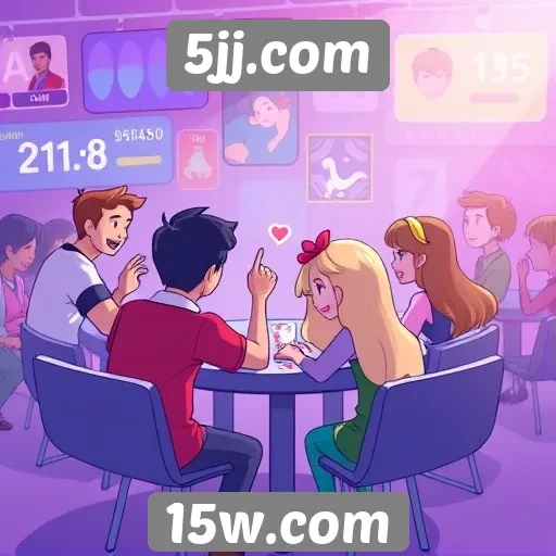 Comunidade de jogadores ativa no 5jj.com